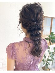 　LiLy hair design  編みおろし