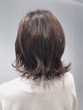 シェル 吉祥寺(shell) 外ハネバイオレットアッシュ