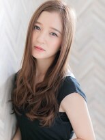【ROMA】菜々緒さん風/オリーブベージュ/色っぽ艶髮ロング