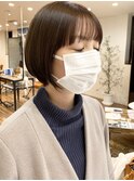 大人ショートカットワイドバング#外ハネボブに飽きた方#30代40代