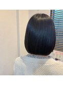 ナチュラルストレートヘア