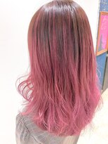 アトリエフォー(atelier 4D pocket)&nbsp;ピンク　バレイヤージュ