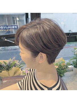 ナルヘアー 越谷(Nalu hair) 大人ショートボブ/美シルエットボブ/美シルエットショート