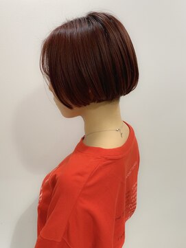 アルディ ユーカリが丘店(HARDI) 【星野】オレンジヘアー×カジュアルボブ☆