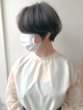 ラボヌールヘアーレーヴ 池袋店(La Bonheur hair reve) ふんわりナチュラルショート/ミストバングreve志村大成