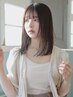 【再来様も艶々ストレート♪】カット+縮毛矯正￥17000シャンプー込み☆