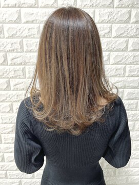 クイントネオリーブ 自由が丘正面口店(quint:neolive) ハイトーンベージュ　ハイライト