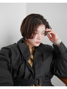 トレス(TRESS) ショートボブ/毛流れショート/ベージュカラー