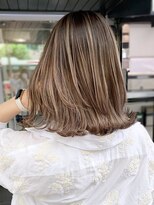 アイティー バイ アルバム 中野店(IT by ALBUM) シャドウルーツミディ_ショコラベージュボブルフ_ba350232