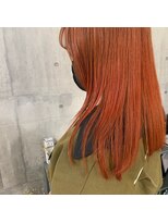 アークヘアービヨンド 柳津店(Arc hair BEYOND) キャロットオレンジ