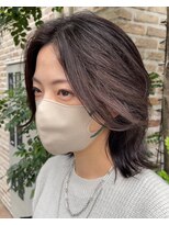 キートスバイガーランド (Kiitos by Garland)&nbsp;小顔センターパート/ミディアムボブ/吉祥寺10代20代30代40代