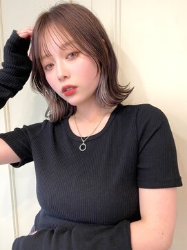 リコバイアフロート(riko by afloat) くびれボブ/レイヤーボブ/イヤリングカラー