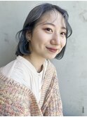 春っぽ柔らかボブ_大人ガーリーチョコレートプリカール_69122