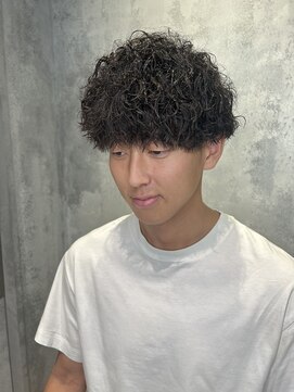 サイファー 心斎橋(CIPHER.) 大人プードルパーマ2