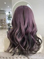 ベルバイグレイス(BELLE by grace)&nbsp;アンブレラカラーラベンダーアッシュ