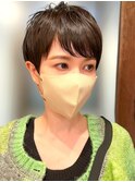マッシュショート/表参道ショート/表参道/トリンドル玲奈