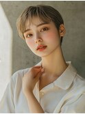 【MICHI富田店 西村亜矢】 ハンサムショート ハイライトカラー