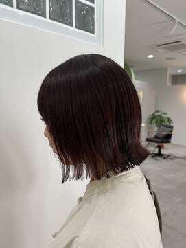 ソルア 上本町(solua) 外はねボブ