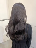 キャンバス バイ ネオリーブ 横浜西口(Canvas by neo.)&nbsp;上品グレージュ韓国ロングヘアブリーチなしカラー【横浜】