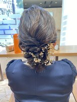 ヴィサージュクルー(VISAGE crew)&nbsp;お呼ばれヘアセット×ローシニヨン