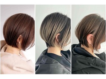リンダバイネオリーブ 白楽店(Linda by neolive)の写真/ショートでいるのが楽しくなる！理想のスタイルで毎日を明るく☆ショートやボブのカットに大定評☆[白楽駅]
