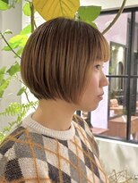 ラーサ(LaHzA) 大人ボブミニボブショートボブレイヤーボブ前下がりショートボブ