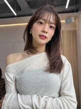 ウェイズトウキョウ 新宿店(Ways TOKYO) 柔らかまろベージュ×レイヤースタイル