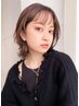 ≪髪質改善Aujua≫潤いトリートメント＆全体カラー&ブロー｛￥13500｝江古田