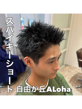 アロハ(ALoha) 《 メンズ 》スパイキーショート