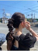 結婚式参列や特別な日のヘアアレンジ♪
