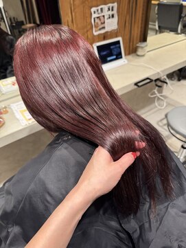 ニュートン(NEWTON) 【REONA】カラー剤でつくるローズカラー