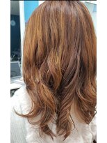 アジュール 倉敷店(Azule)&nbsp;Azuｌe/艶カラー/コテ巻きパーマ