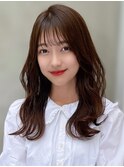 【F】透明感たっぷりニュアンスカラー20代30代40代50代◎