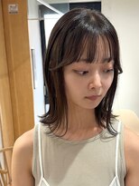 オリ 仙台(Oli)&nbsp;【菅野恭平】イメチェン大人ミディアムヘア前髪［仙台］