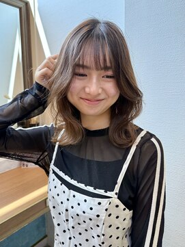 ロンドアベニール 北千住(Lond avenir) 暗めカラー/ボブ顔周り/前髪/レイヤー/髪質改善/縮毛矯正/北千住