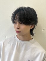 アドネ プライム(adne prime)&nbsp;メンズカルマパーマ　センターパート