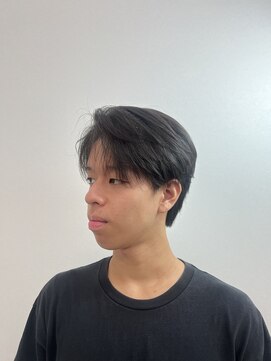 ステージ(STAGE) ダウンパーマ ニュアンスパーマ センターパート