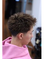 ザデイトウキョウ 表参道 青山(THE DAY TOKYO)&nbsp;MEN’S/サーフカール/刈り上げセンターパート/表参道駅