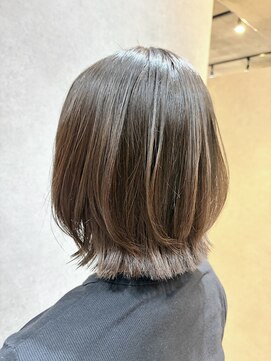 シーインフィニート 清澄白河 現代美術館MOT前店(C∞) レイヤーボブ/ボブレイヤー/アッシュグレージュ