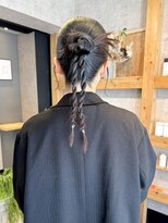 シティ(sity.)&nbsp;天神　顔まわりレイヤーカット　ヘアセット　ブリーチなしカラー