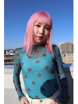 タイドヘアー 高槻店(TIDE HAIR)&nbsp;高明度ハイトーンピンク