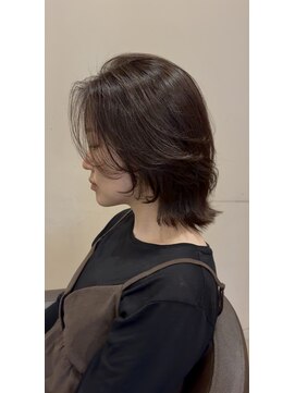 エリスホリエ(Eliss Horie) チョコレートブラウン×くびれボブ