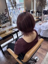 アヴァンスアンス 広島袋町店(AVANCE.ens)&nbsp;カシスレッド × レイヤー