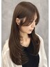 【カットカラーで広がり抑制】カット+ボリュームダウンカラー ￥16500→￥10450