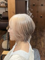 ジーワンヘアー(G1 HAIR)&nbsp;【全年齢】　スッキリショートボブ