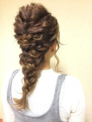 結婚式☆ヘアセット