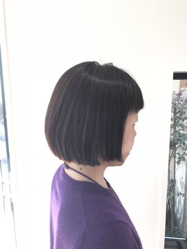 ヘアー メイク シバタ(hair make shibata) コンパクトショートボブ