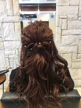 フォルテ 草薙店 ハーフアップ