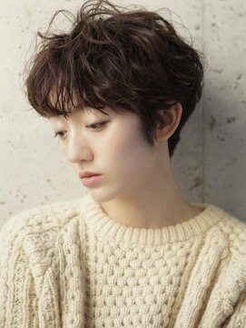 シック(sick) マッシュショート×パーマ