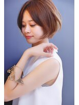 ブーケ(BOUQUET)&nbsp;エッジショート・丸みショート・イルミナカラー・ヘルシー